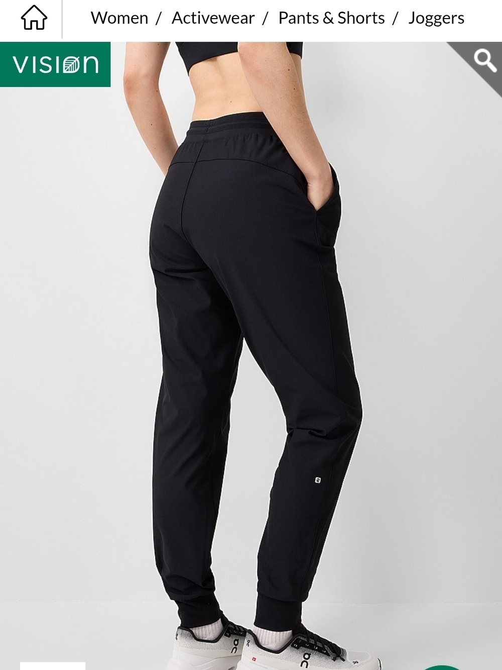 Simons (i.Five) Stretch Canvas Joggers